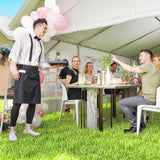 13' x 26' Heavy Duty Party Tent and Carport with Sidewalls, White