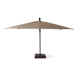 AKZ PLUS 11.5' Square Cantilever Umbrella - Bronze Frame & Canvas Flax Canopy