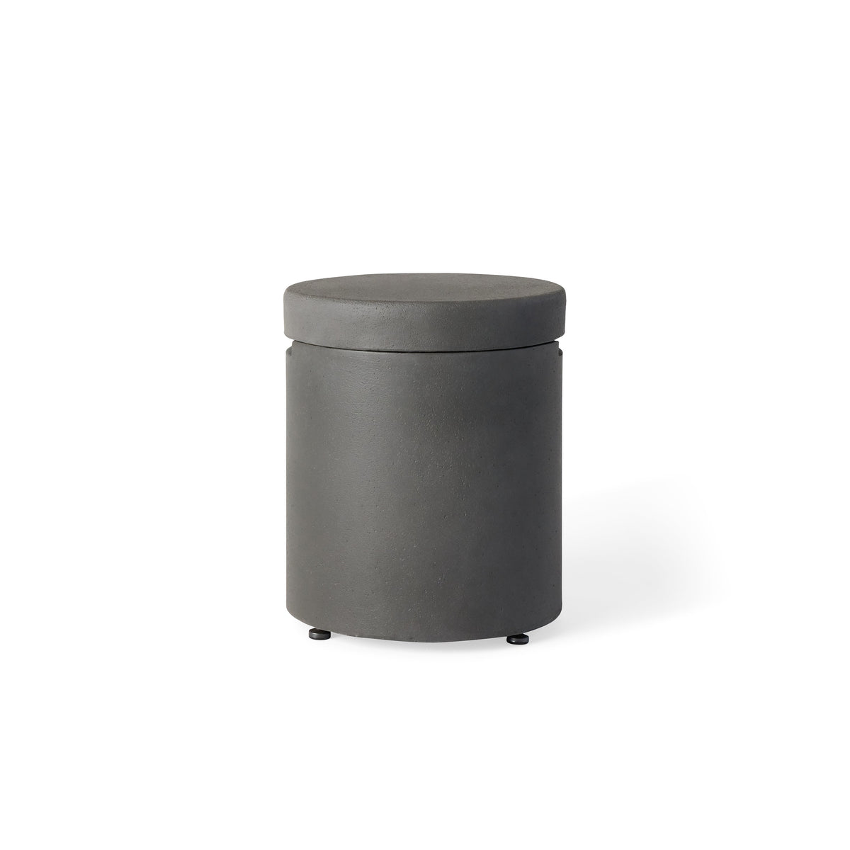 Aspen Round Propane Tank Cover - Carbon
