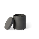 Aspen Round Propane Tank Cover - Carbon