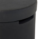 Aspen Round Propane Tank Cover - Carbon