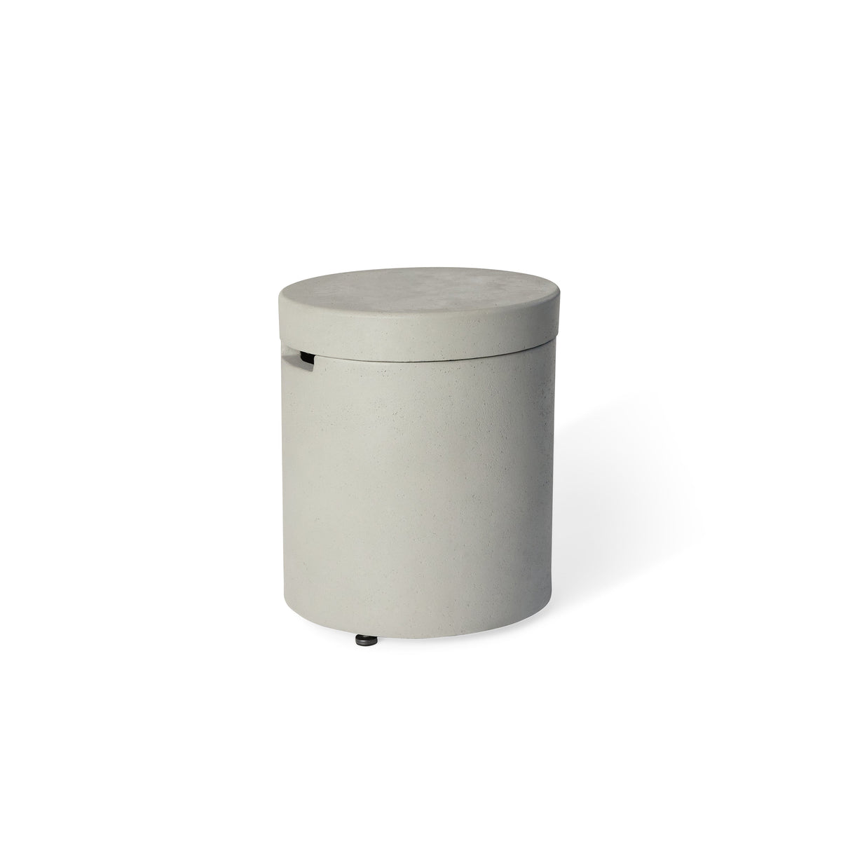 Aspen Round Propane Tank Cover - Flint