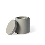 Aspen Round Propane Tank Cover - Flint