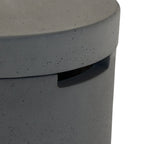 Aspen Round Propane Tank Cover - Flint