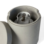Aspen Round Propane Tank Cover - Flint