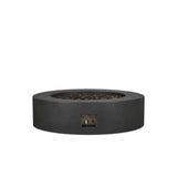 Aspen Round Fire Table - Carbon