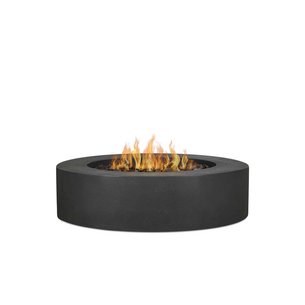 Aspen Round Fire Table - Carbon