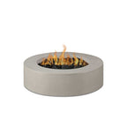 Aspen Round Fire Table - Flint