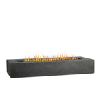 Aspen 72" Rectangular Fire Table - Carbon