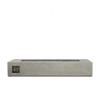 Aspen 72" Rectangular Fire Table - Flint