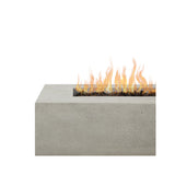 Aspen 72" Rectangular Fire Table - Flint