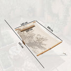 200 x 140 cm Double Hammock with Pillow and Pad, Cream White
