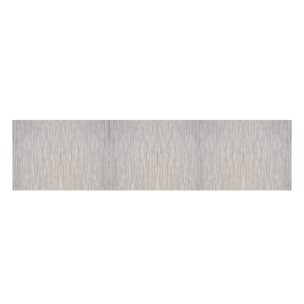 Bamboo Table Runner in Chalk