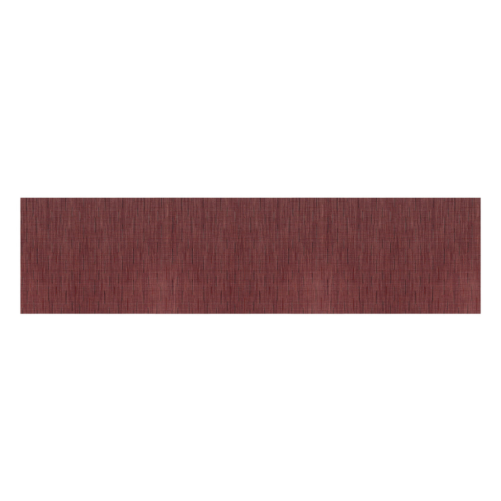 Bamboo Table Runner in Cranberry