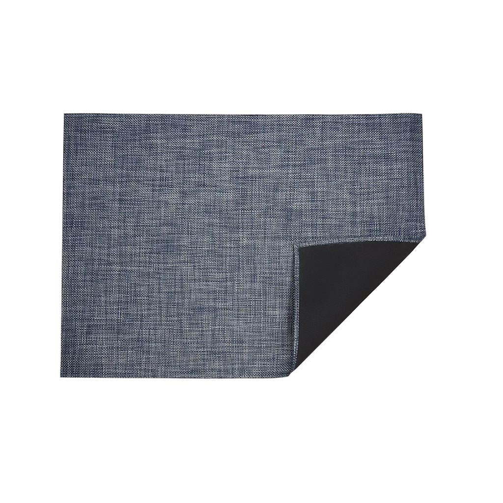 Basketweave Denim Woven Floor Mat - XL