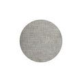 Basketweave Oyster Woven Floor Mat - XXL Round