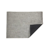 Ikat Deep Grey Woven Floor Mat - L