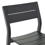 Belvedere Dining Side Chair in Charcoal