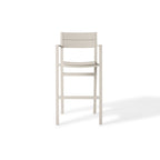 Belvedere Bar Chair in Dune Aluminum