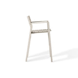 Belvedere Bar Chair in Dune Aluminum
