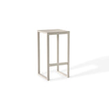 Belvedere Bar Stool in Dune Aluminum