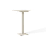 Belvedere Bar Table in Dune Aluminum