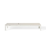 Belvedere Chaise in Dune Aluminum & Mesh