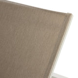 Belvedere Chaise in Dune Aluminum & Mesh