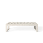 Belvedere Coffee Table in Dune Aluminum