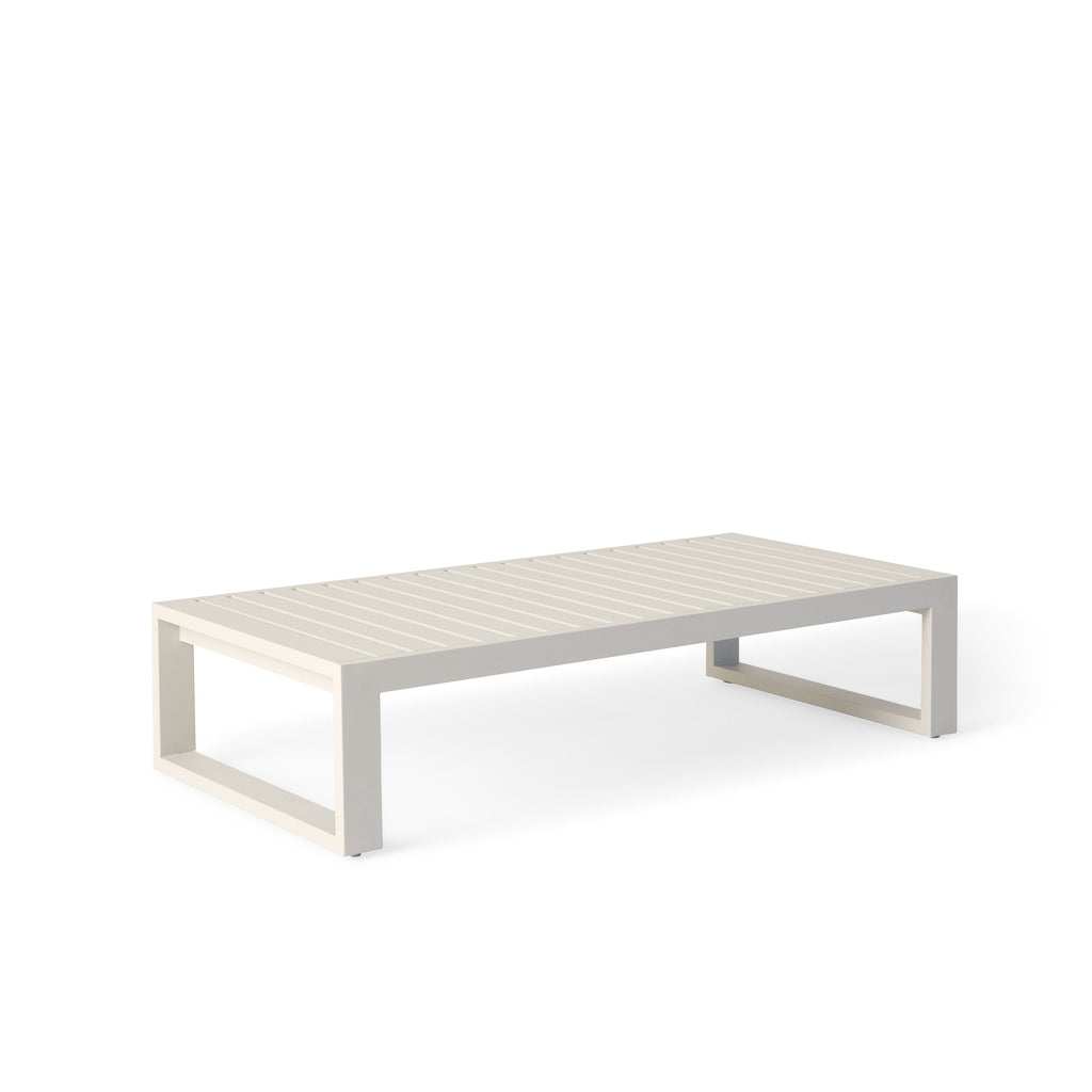 Belvedere Coffee Table in Dune Aluminum