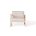 Belvedere Lounge Chair in Dune Aluminum