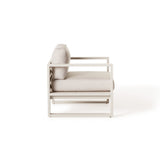Belvedere Lounge Chair in Dune Aluminum