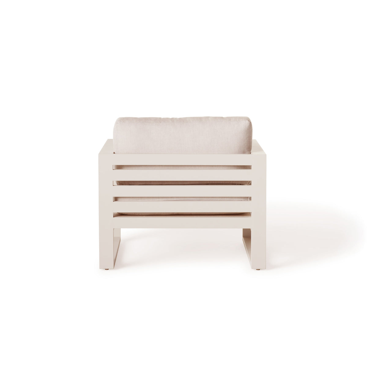 Belvedere Lounge Chair in Dune Aluminum