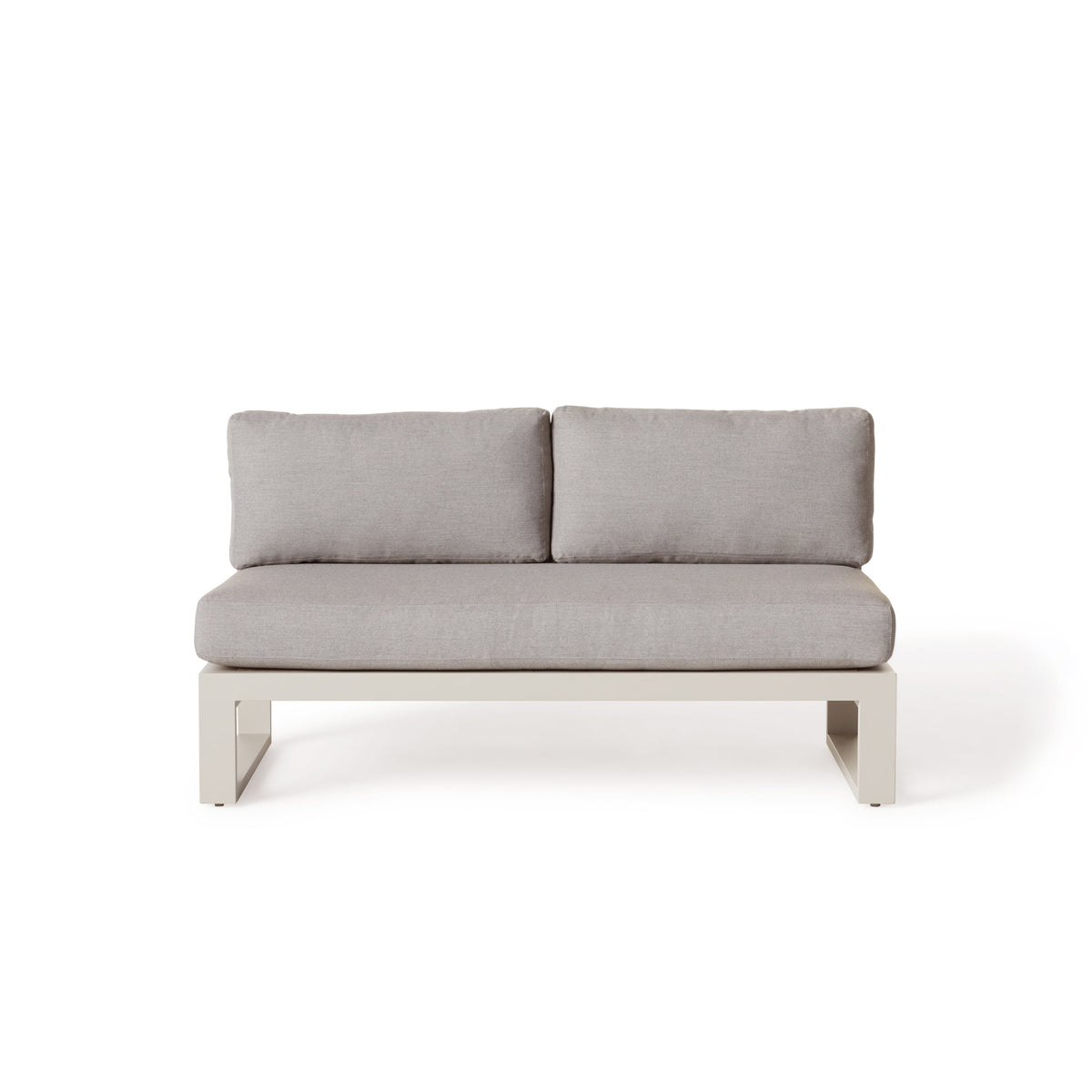 Belvedere Sectional Armless Loveseat in Dune