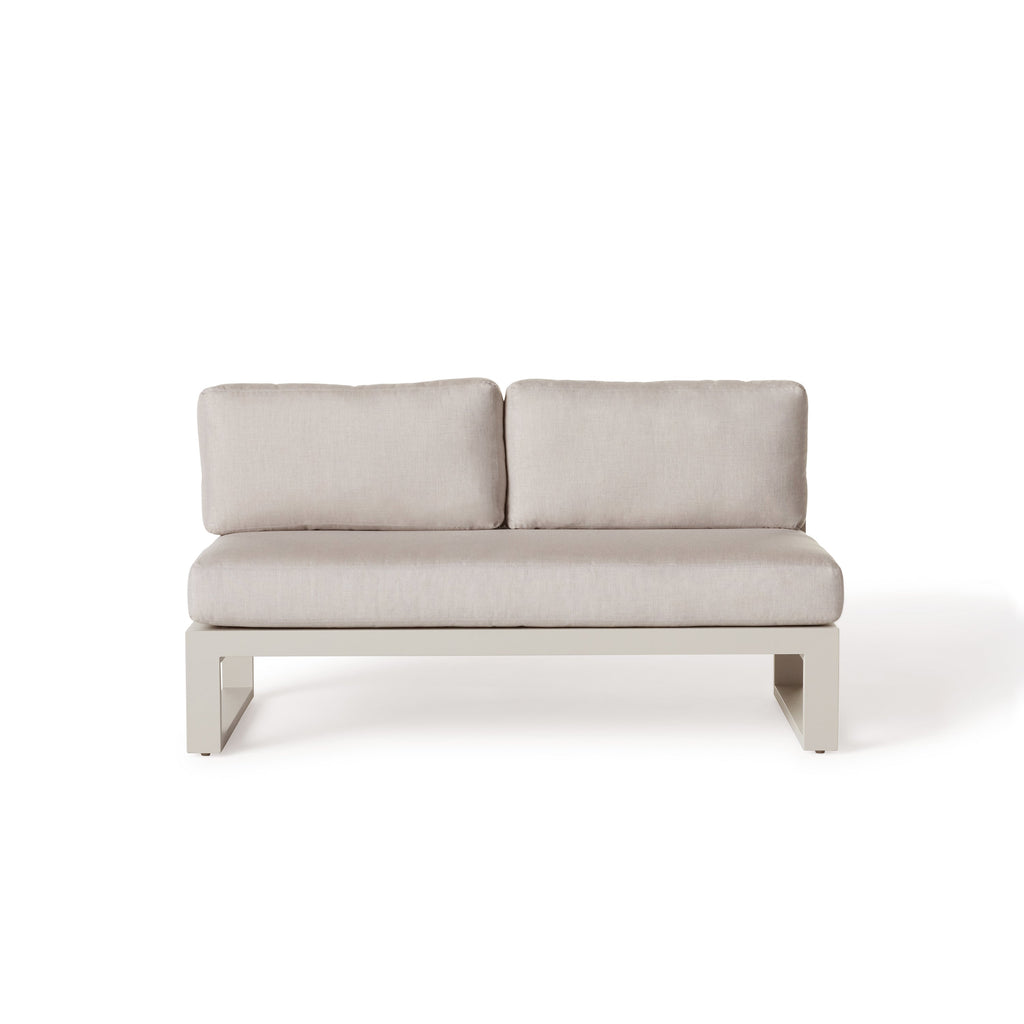 Belvedere Sectional Armless Loveseat in Dune