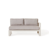 Belvedere Sectional Left Arm in Dune Aluminum