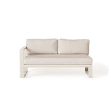Belvedere Sectional Right Arm in Dune Aluminum
