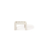 Belvedere Side Table in Dune Aluminum
