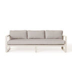 Belvedere Sofa in Dune Aluminum