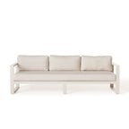 Belvedere Sofa in Dune Aluminum