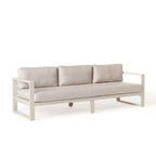 Belvedere Sofa in Dune Aluminum