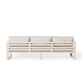 Belvedere Sofa in Dune Aluminum