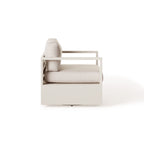 Belvedere Swivel Lounge Chair in Dune