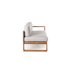 Belvedere Sectional Left Arm in Teak
