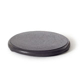 Contempo and Indio Round Fire Table Lid in Black Lava