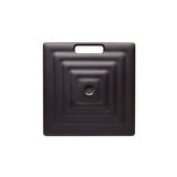 Monaco Square Umbrella Base with Wheels - Black