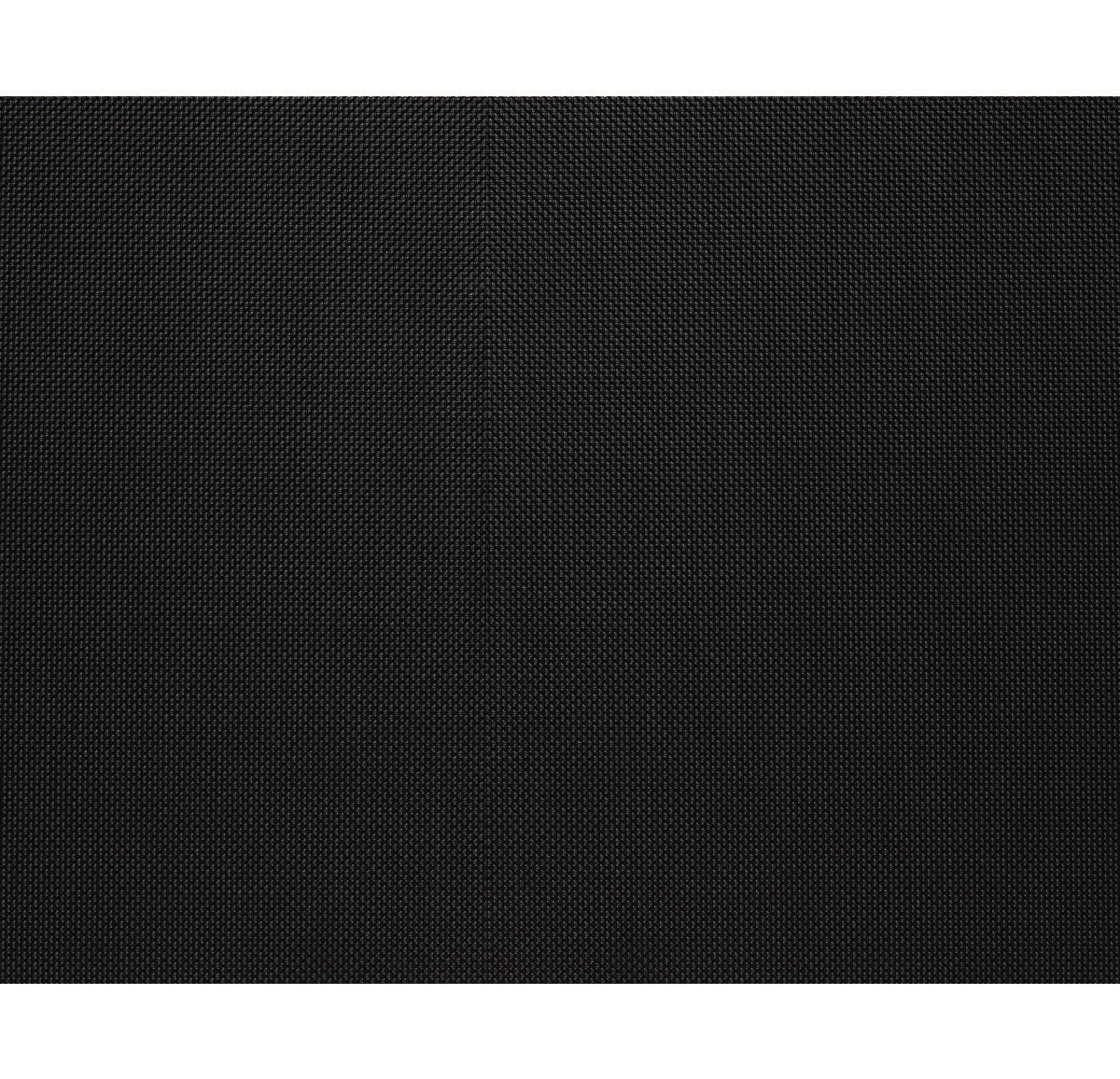 Mini Basketweave Rectangular Placemat in Black