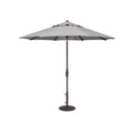 9' Black Frame Market Umbrella - Glide Tilt