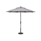 9' Black Frame Market Umbrella - Glide Tilt