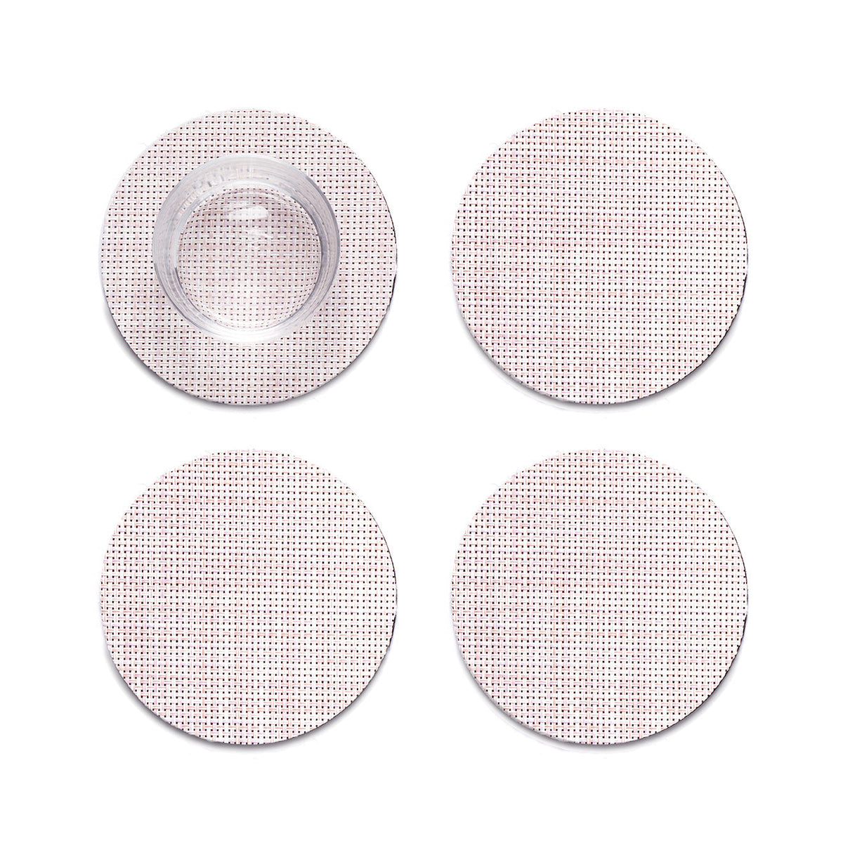 Mini Basketweave Coaster Set